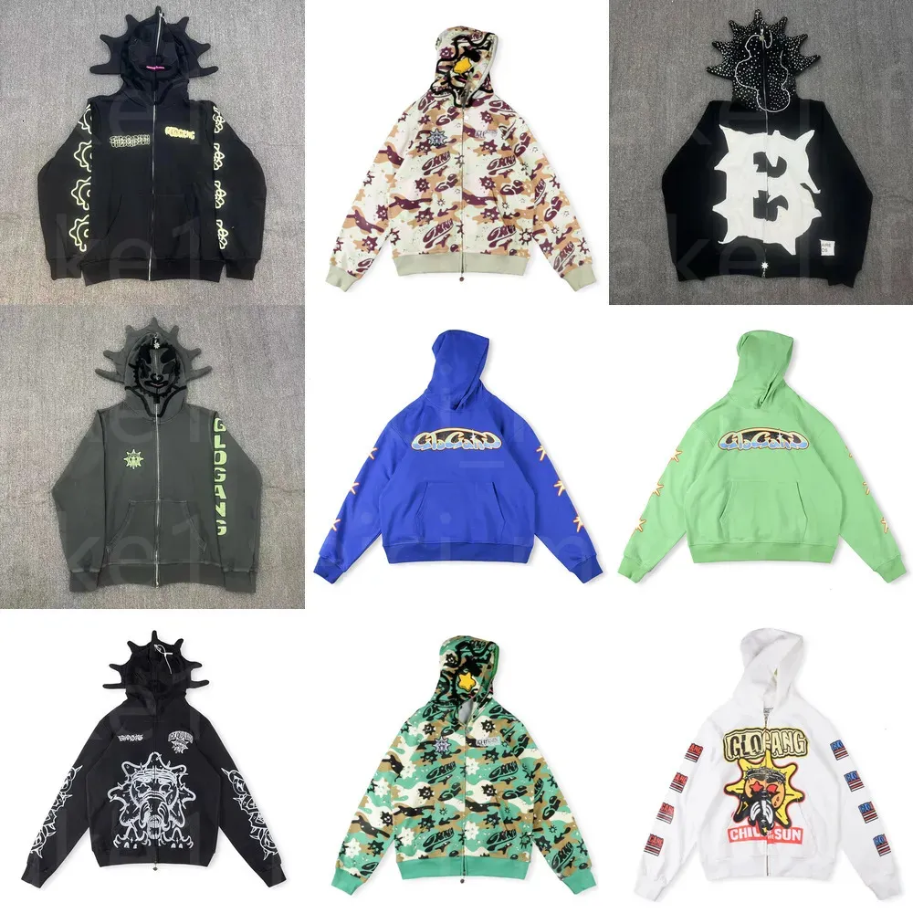 Mens Graphic Hoodies Full Zip Sweatshirt: 3D Hoodies From