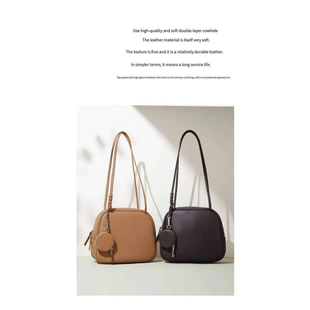 Echtes Leder Schultertasche Für Damen Handtasche Aus Rindsleder_voghion.com