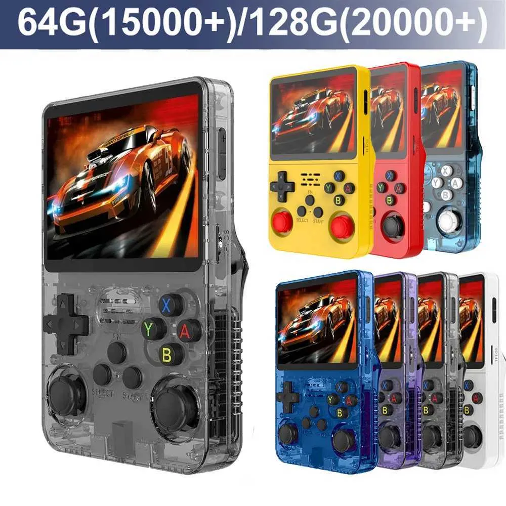 Linux Portable Retro Handheld Game Console with 3.5-Inch IPS Touch ...