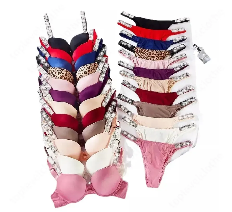Designer Rhinestone Amazon Sale Bra Panty High... From Toplevelclothe ...