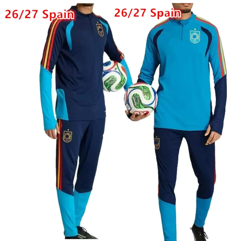 スペイン サッカー トラックスーツ セット メンズ キッズ サッカー