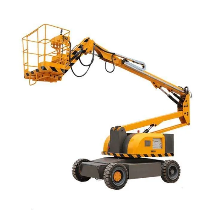 Fast Lifting Curved Arm Platform With Emergency Lowering System Durable ...