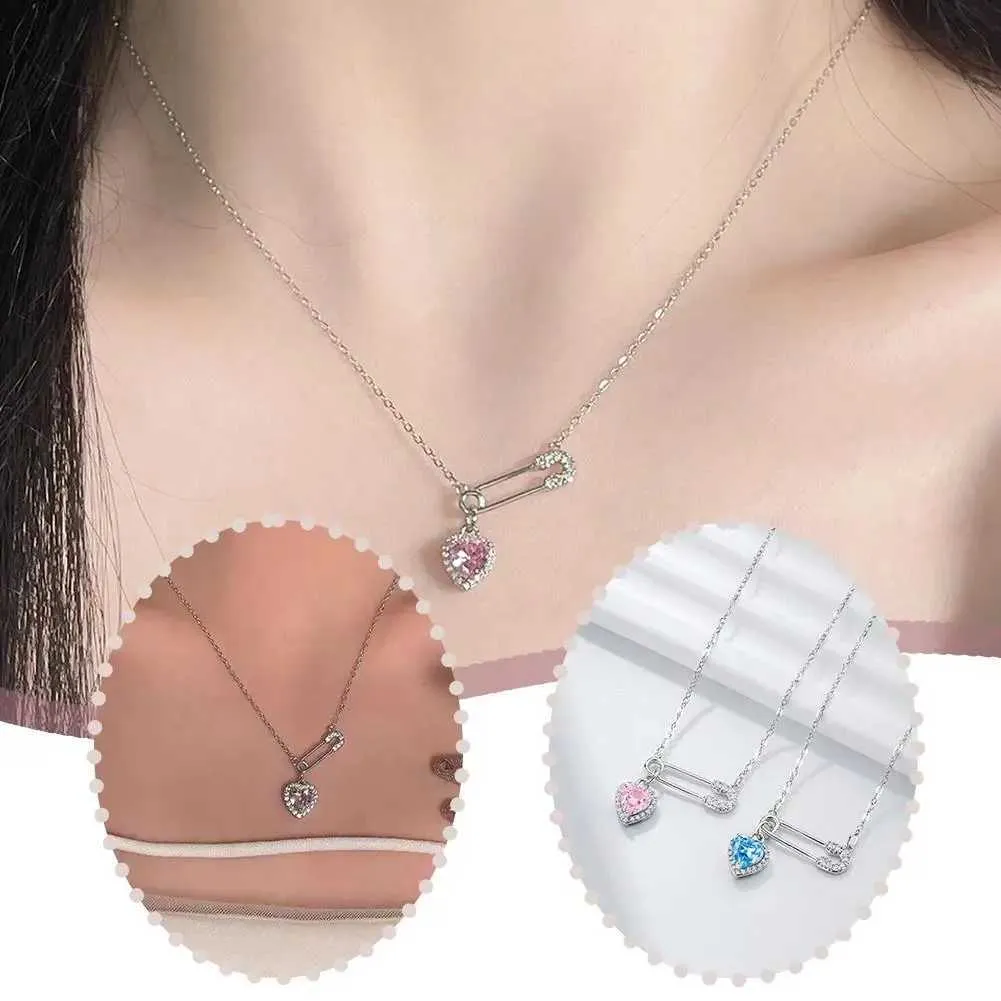 Collana con pendente a cuore spilla da balia gioielli donna_voghion.com