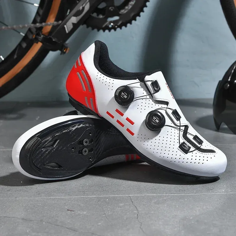 Chaussures De Cyclisme SPD Unisexe - Route/VTT, Crampons 2 Trous, Respirantes, Tailles Multiples