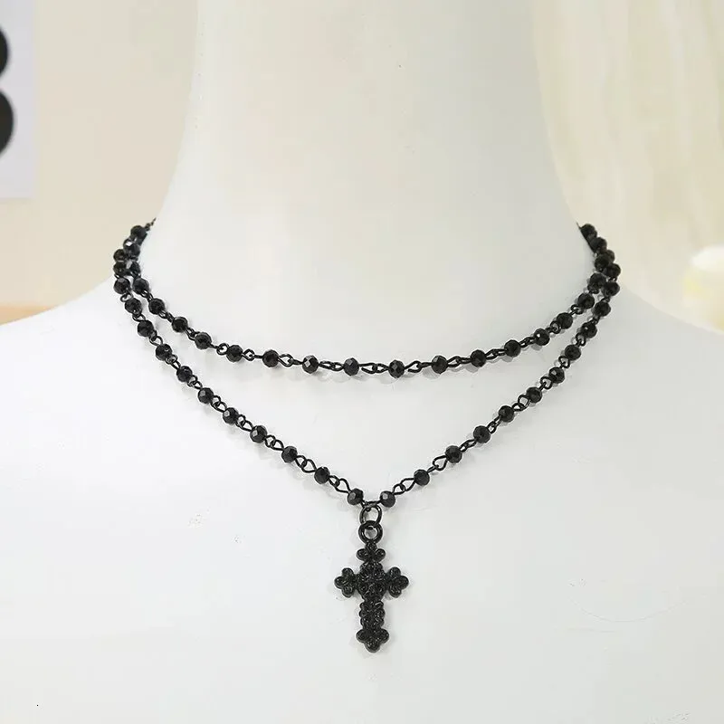 Collana Fondo Nero Stella Gioiello | Lebole Maison