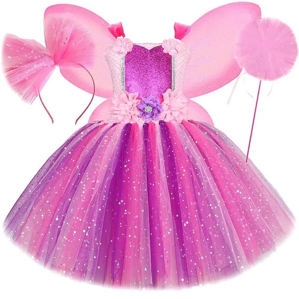 purple fairy dress women's Purple Puff Fairy Dress L main image 1