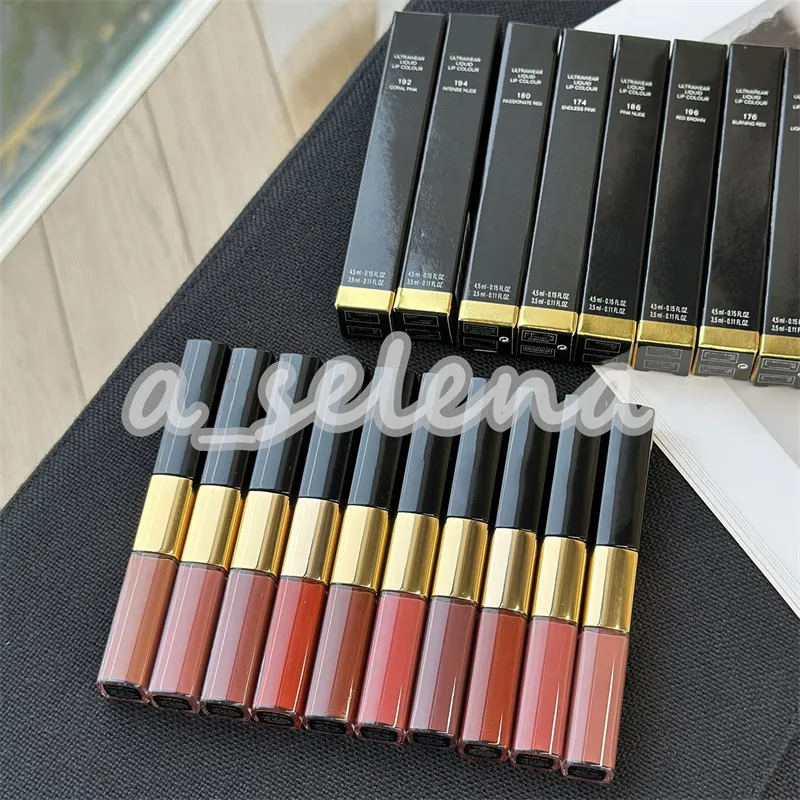 Brand Ultrawear Liquid Lipstick Lip Gloss Double Head... 