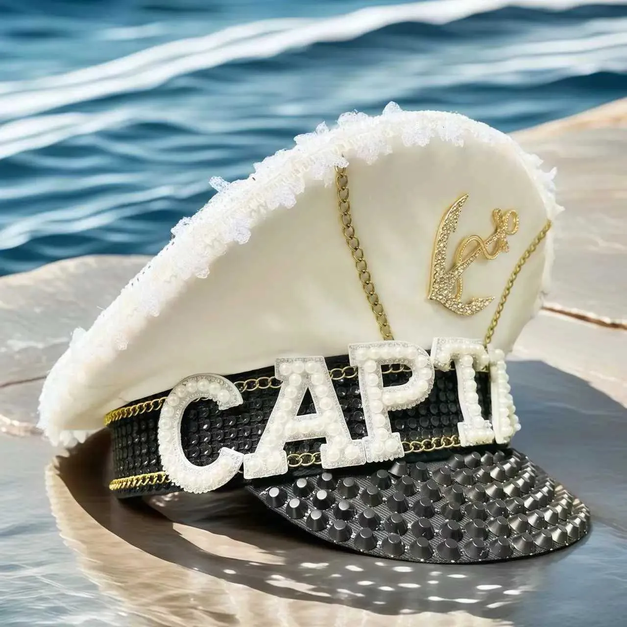 Burning man captains hat Steampunk Burning Man Captain Hat Tall Hat Victorian Tea  main image 2