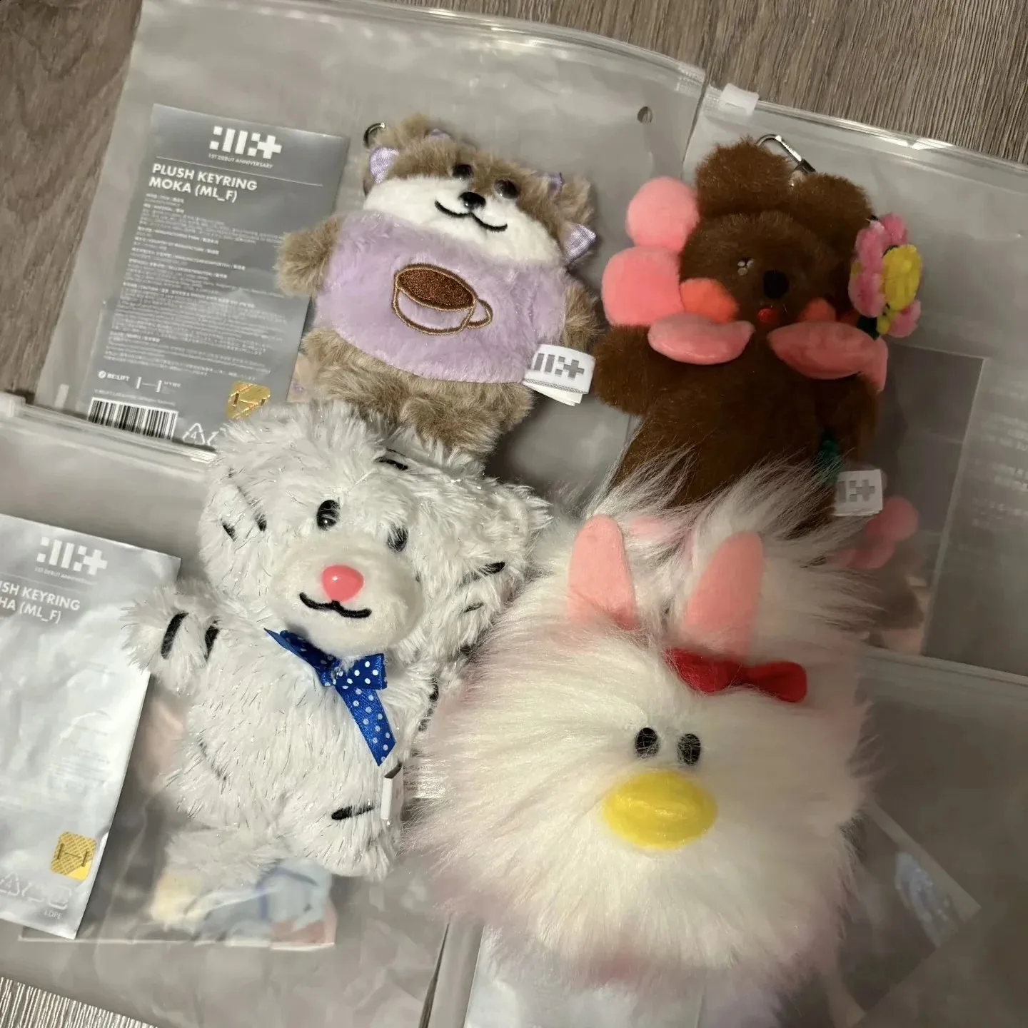 KPOP ILLIT Peluş Bebek Anahtarlık YUNAH, MINJU, Yi TL599.42