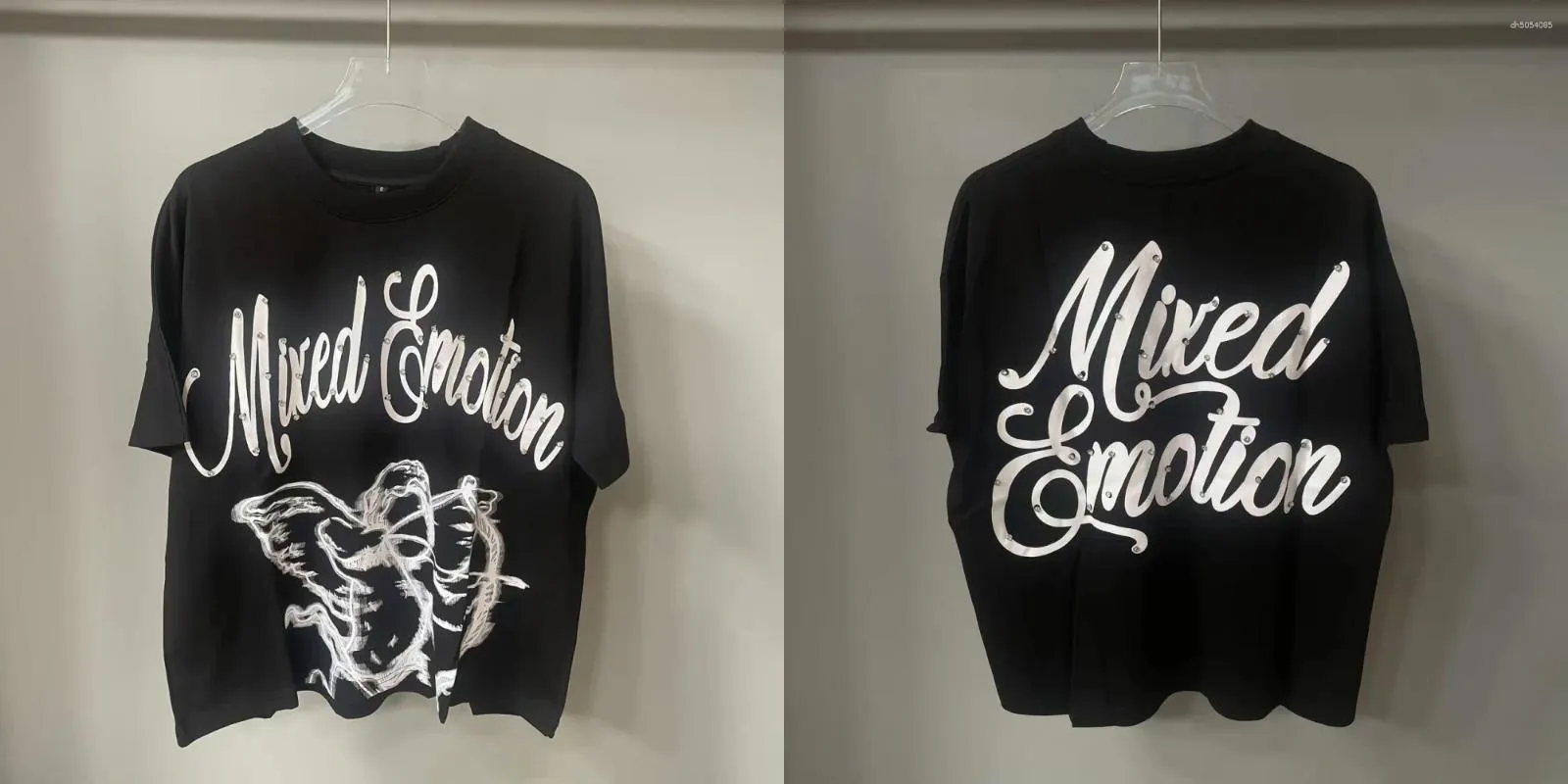 Mens Vintage Diamond Logo Tee Black Rhinestone | DHgate