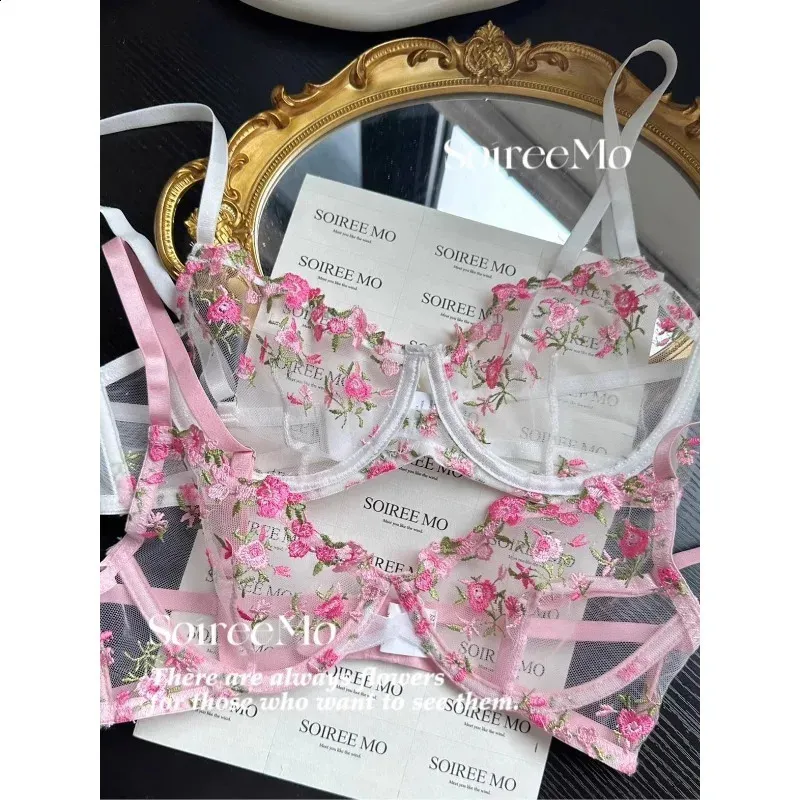 Pink Floral Babydoll Lingerie Set Japanese Style... From 8,44 €