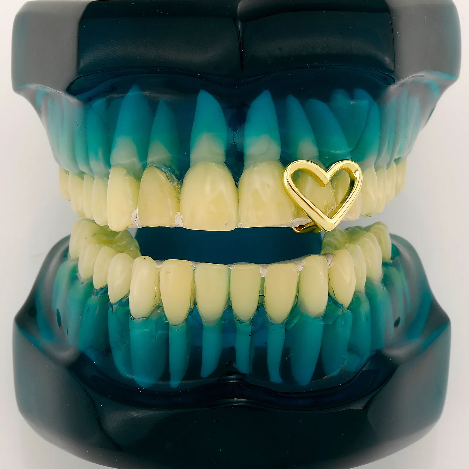 Fausses Dents Dorées Grillz - Style Hip-hop - Pour Halloween, Fête, Cosplay