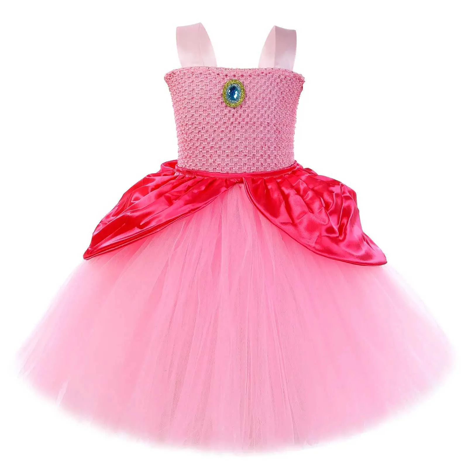 princess peach tutu dress Pink Ballet Tutu Dress Girls Princess Peach Costume with Crown and Magic  Wand for Birthday Party from Dhgate Special Occasions