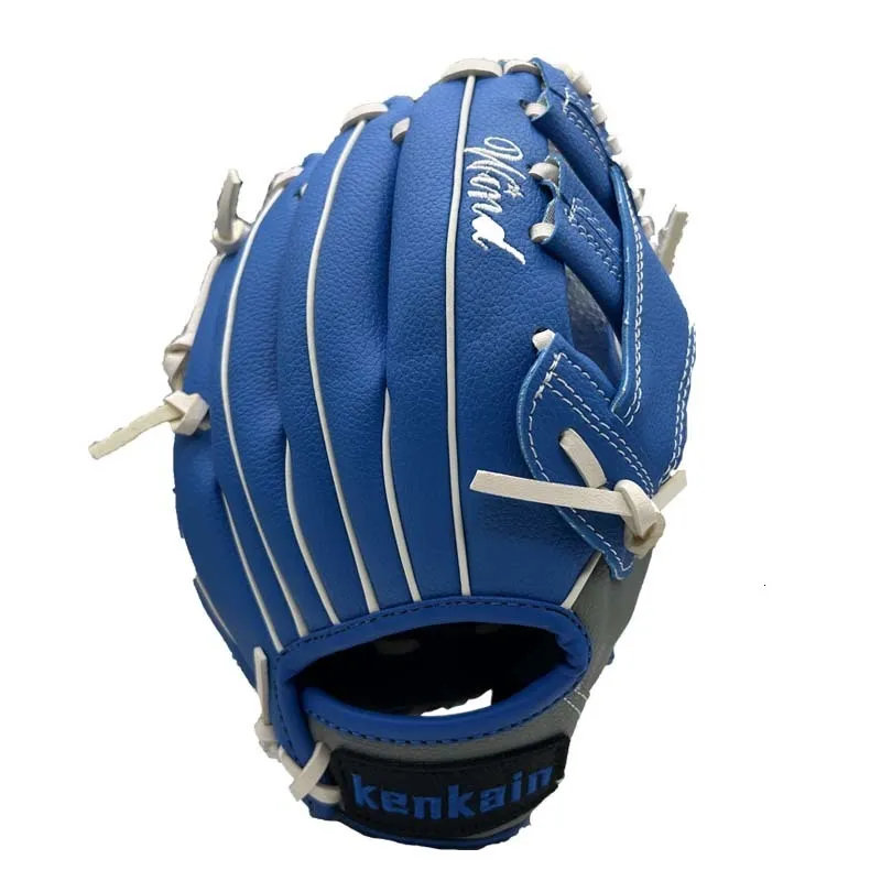 Guante de béisbol de lanzamiento para diestros Adulto - BA100 Negro Rojo
