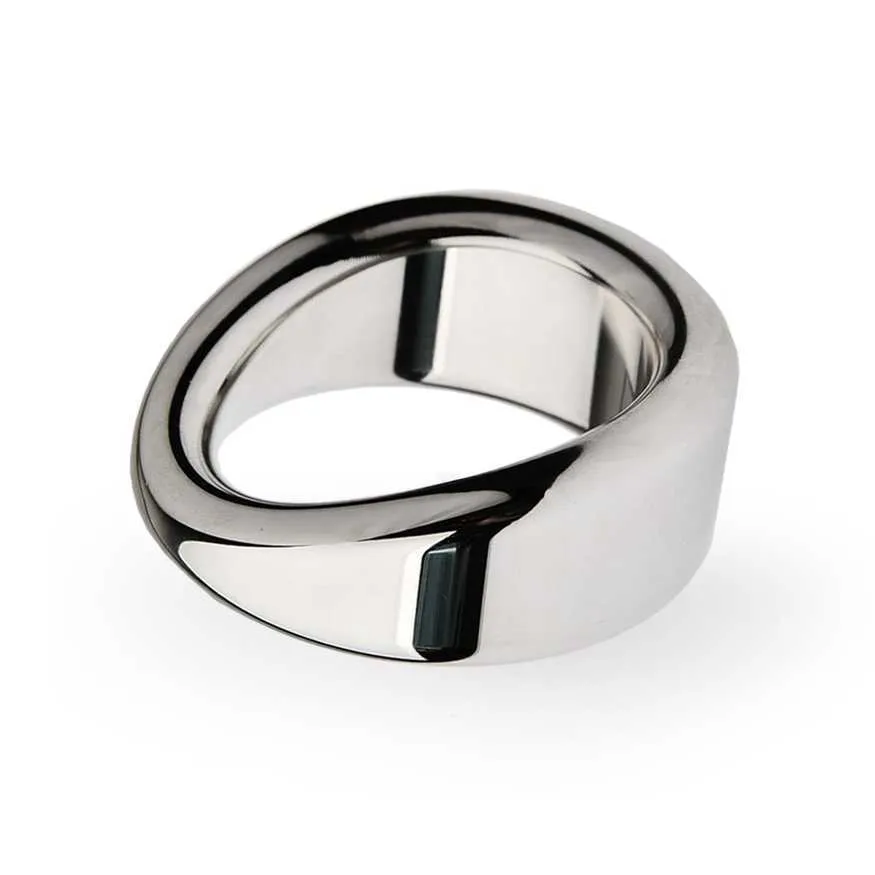 Stainless Steel Semen Lock Cock Rings For Men Delay Ejaculation Adult ...
