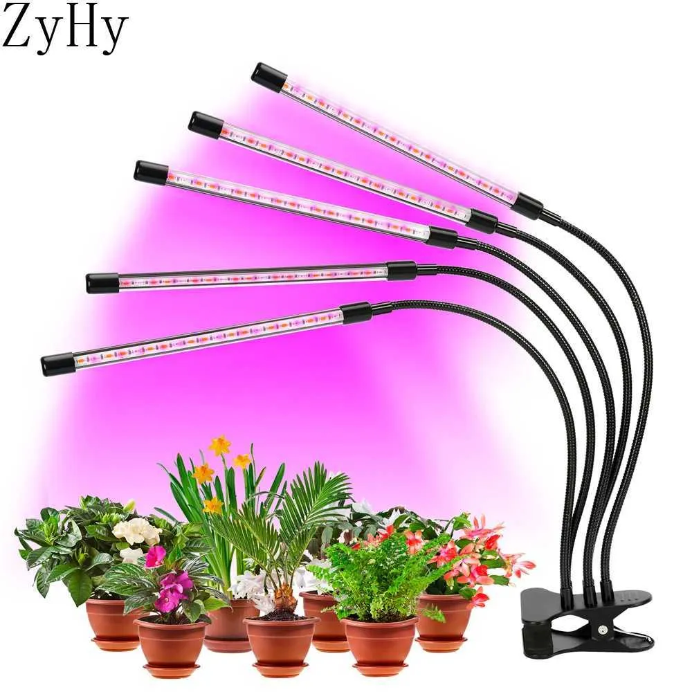 5V USB LED Grow Light Full Spectrum Phyto Lamp with Knob Dimmer USB ...