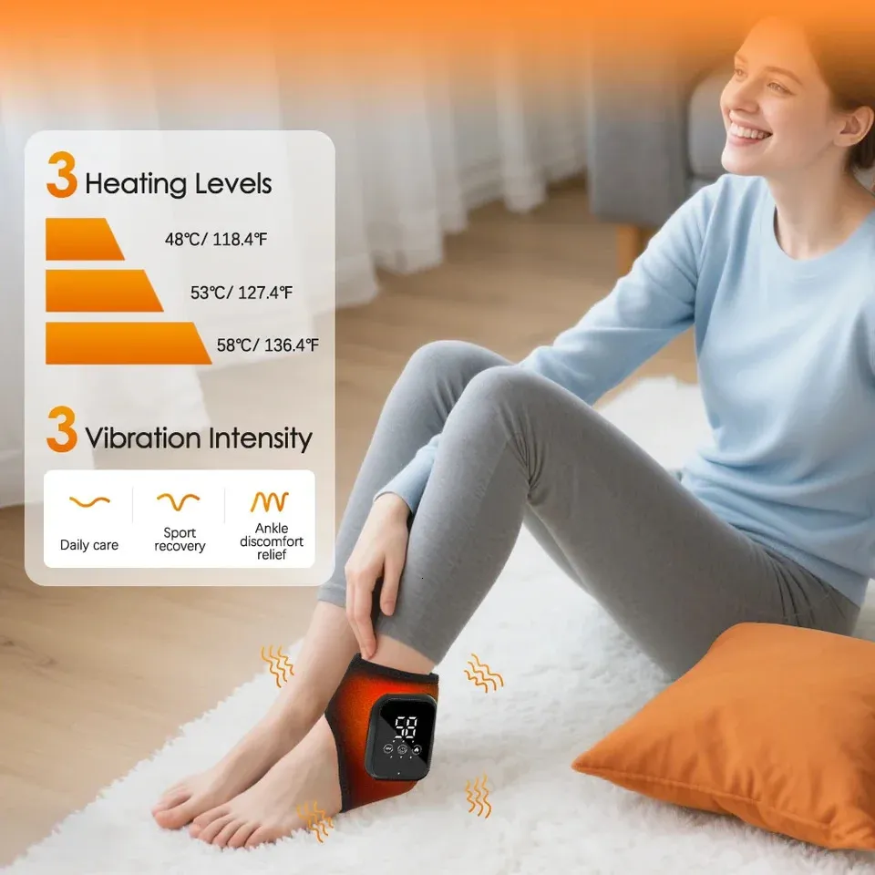 Elektrische Knchel Heizmassage, Kompresse, Vibration, Fumassage, 3  Heizstufen, Sprunggelenk Klammer, Wickel Fuwrmer Massage 251213 Von 11,06   | DHgate