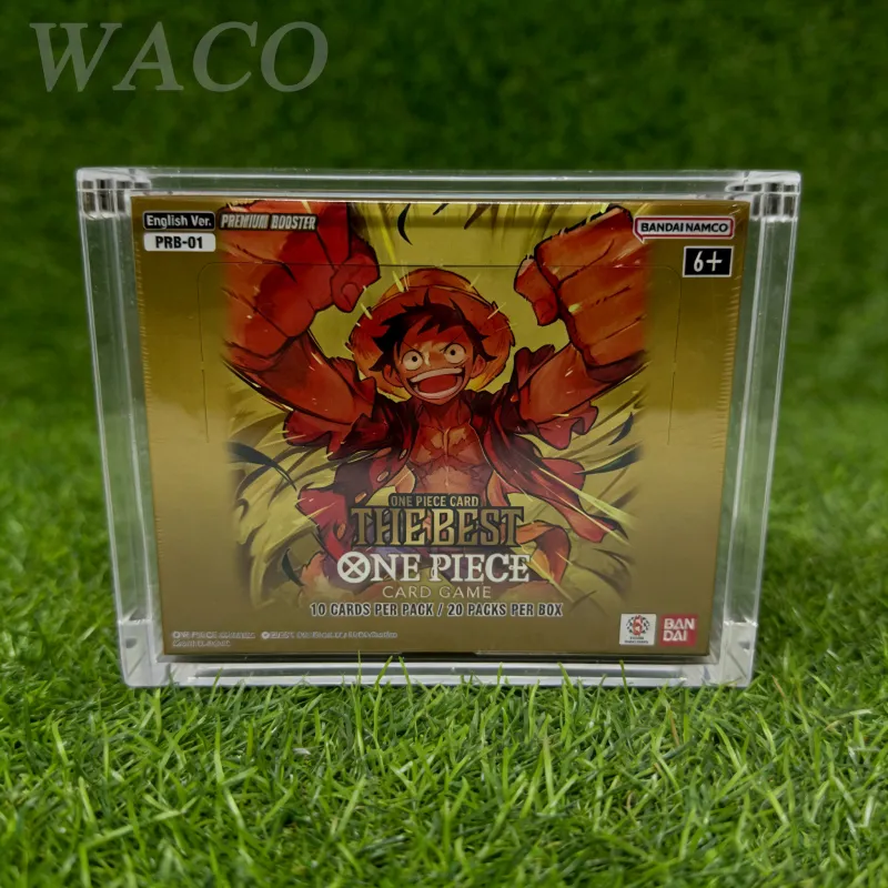 where to buy one piece tcg booster box Amazon.com: HOUSYLOVE PET OPCG Booster Protectors for One Piece Card Game  (10 Pack) - 0.50mm Thick Clear ONE PIECE TCG Booster Display Box main image 1