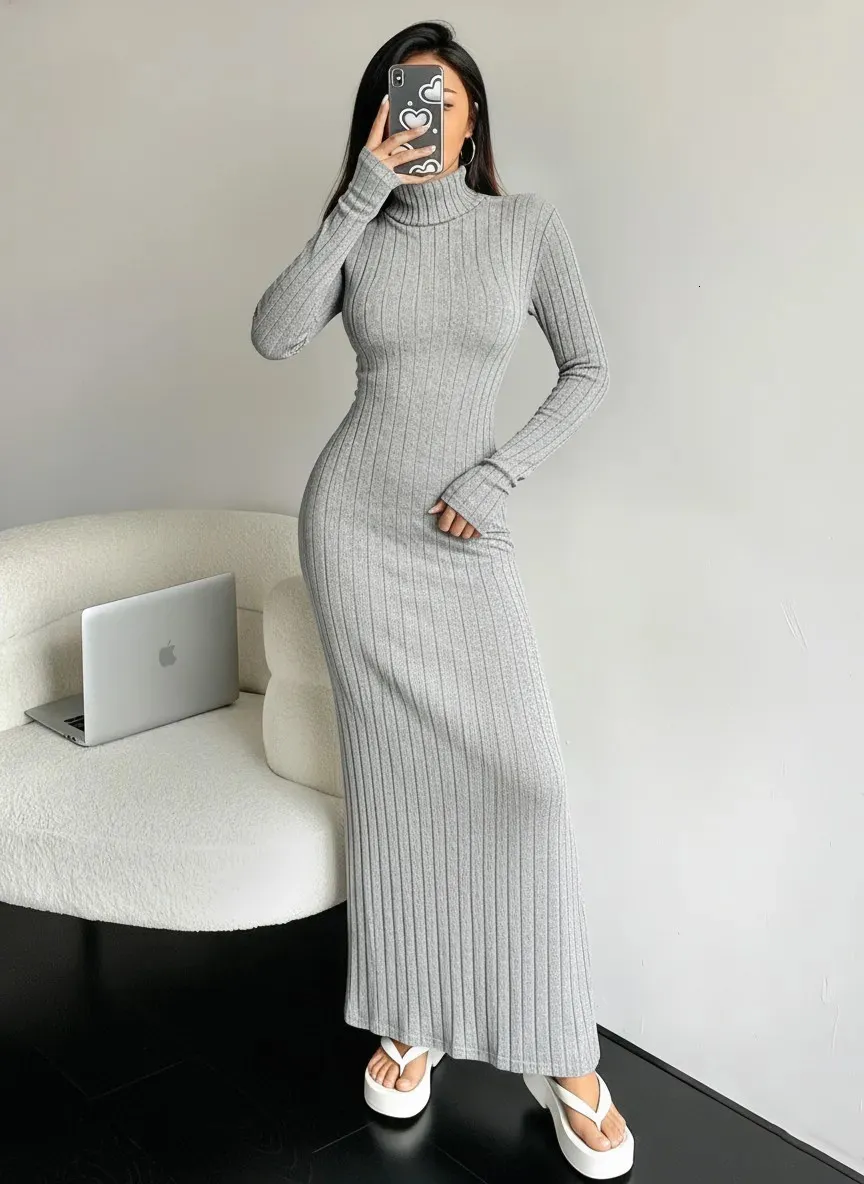 2025 Solid Maxi Dresses Fashion Women Long Sleeve... From 12,04 | DHgate 2025 Solid Maxi Dresses Fashion Women Long Sleeve... From 12,04 | DHgate