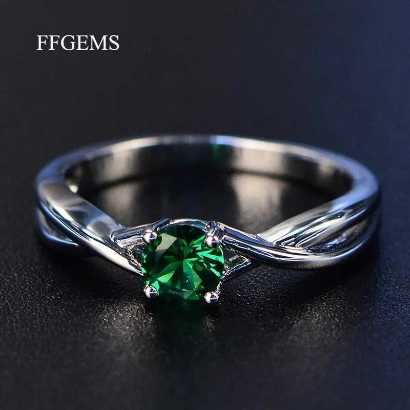 Designer ring van sterling zilver met moissanite amethist saffier_voghion.com