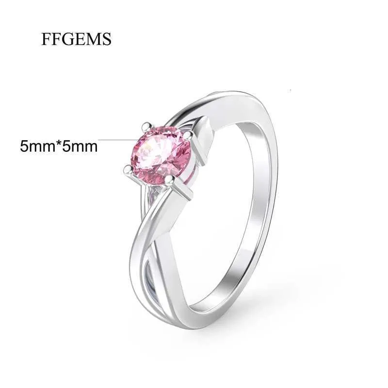 Designer ring van sterling zilver met moissanite amethist saffier_voghion.com