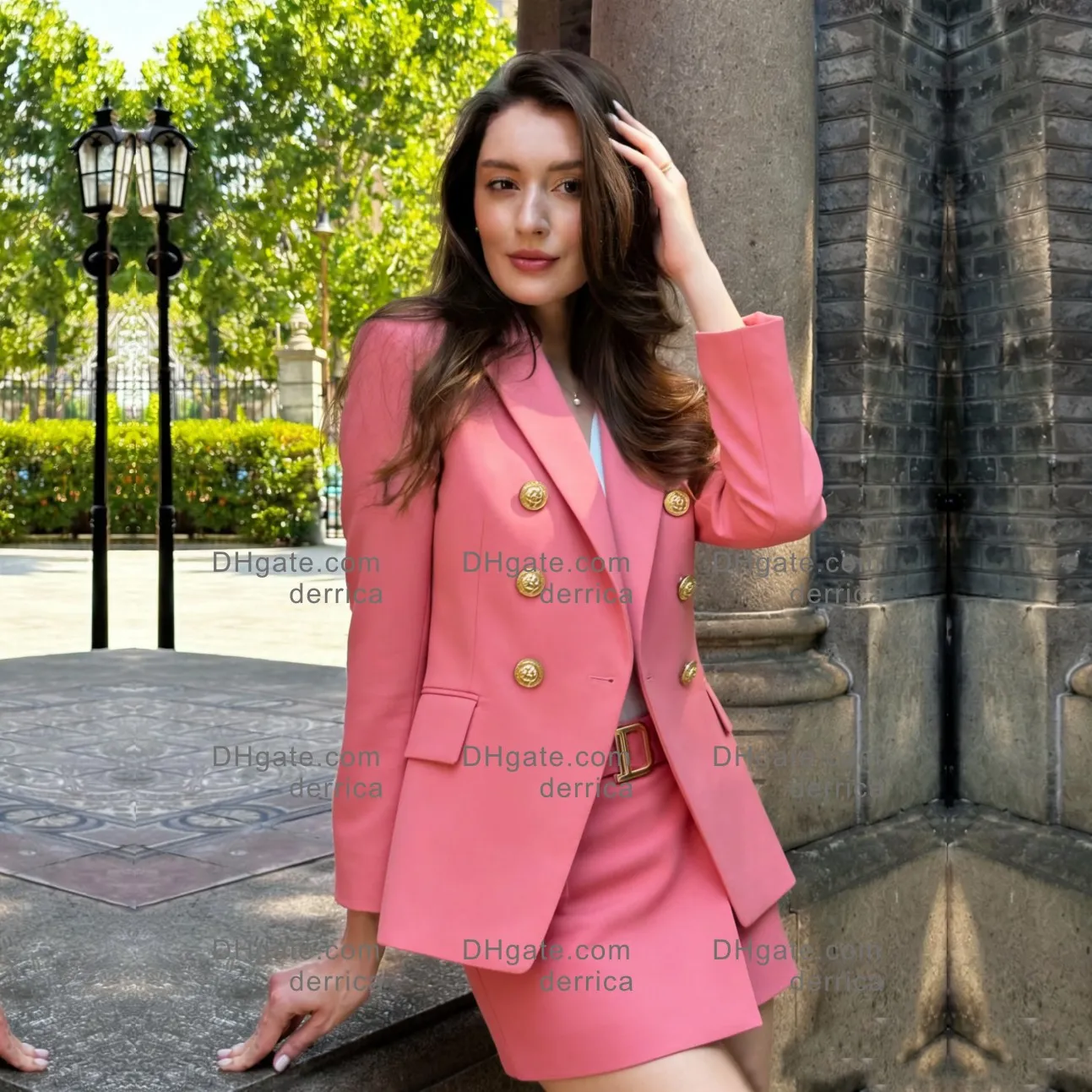 Designer Womens Blazer Suit Set Slim Fit Casual... From Derrica, $65.61 ...