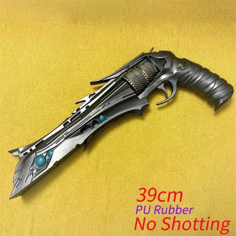 コスプレモデルガンカウボーイリボルバー小道具 機械式 PU ゴム安全