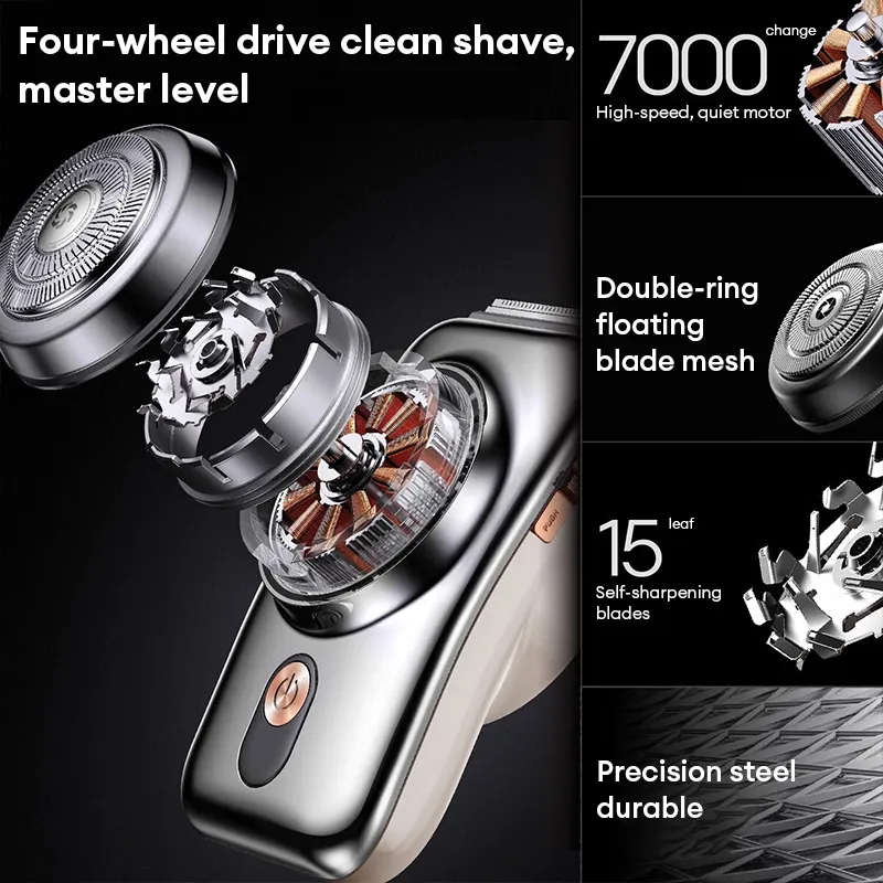 Skyworth Coocaa ZXS31 Electric Shavers 3 In 1 From