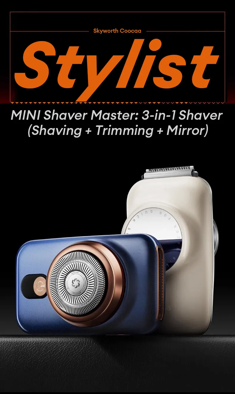 Skyworth Coocaa ZXS31 Electric Shavers 3 In 1 From