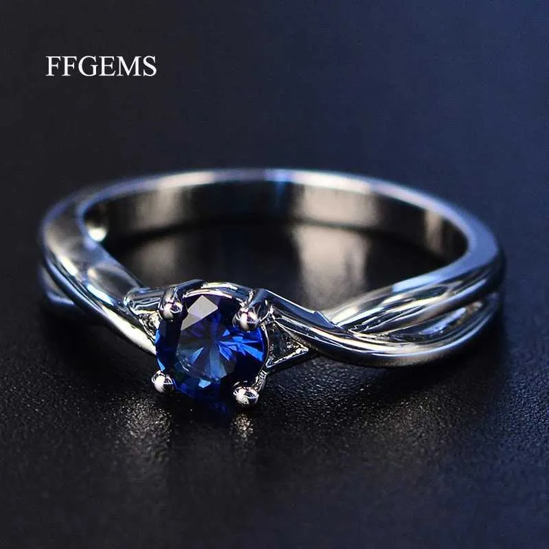 Designer ring van sterling zilver met moissanite amethist saffier_voghion.com