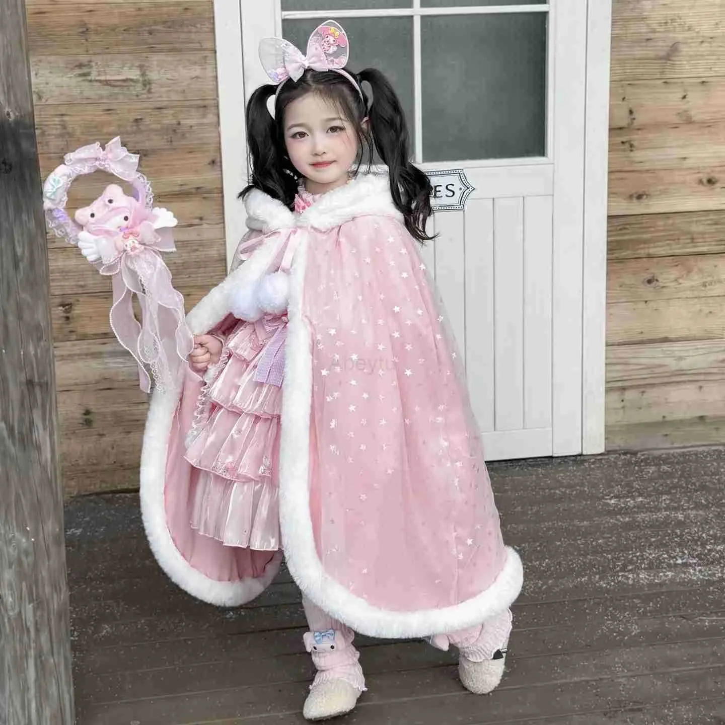 blue dress for baby girl My Melody Tea Party Dress – Dolls Kill main image 1