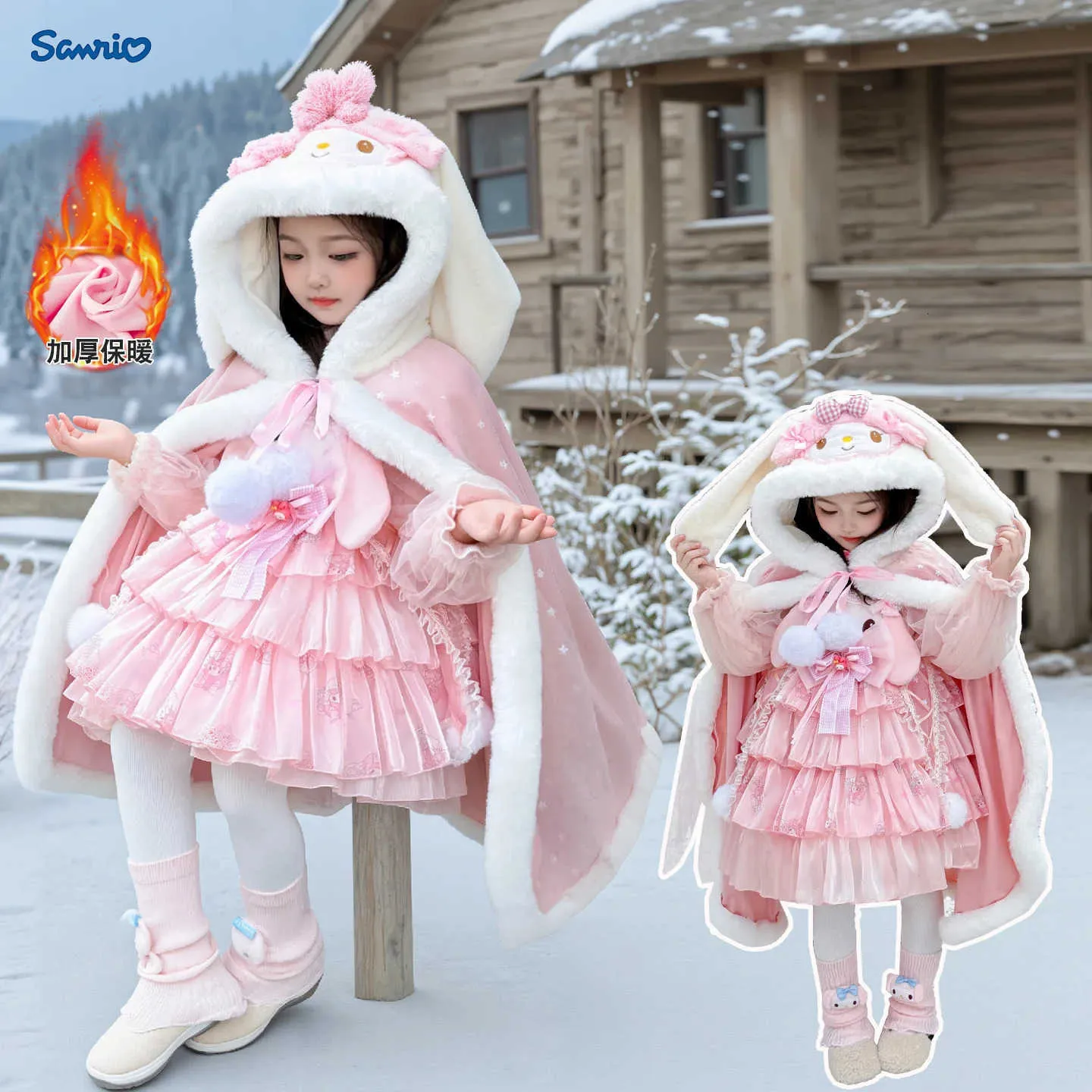 Sanrio Anime My Melody Lolita Princess Dress Girls... From 9,13  | DHgate