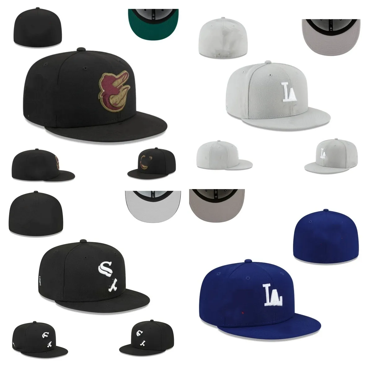 All Team Baseball Caps Fitted Flat Snapback Hats... From Eagle77, $8.58 ...