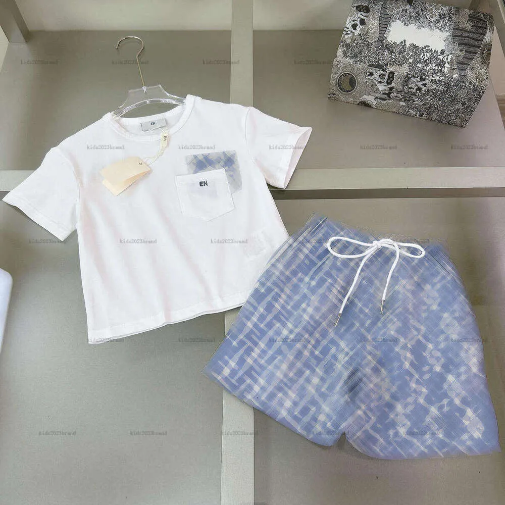 A161X05N043 Newborn Boys Summer T Shirt And Letter... 