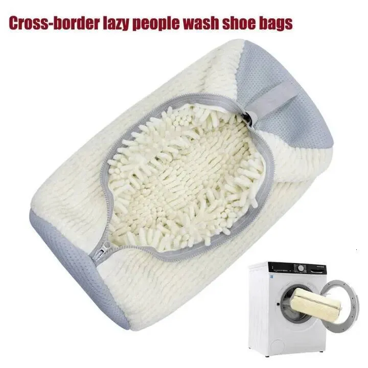 Sacchetti Per Scarpe In Rete Con Cerniera Per Lavatrice – 39x19 Cm – Riutilizzabili E Resistenti Per Una Pulizia Efficiente - 2