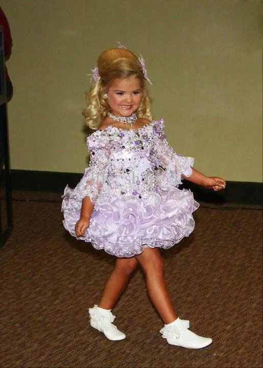 Vintage Eden Wood Lavender Cupcake Infant Beauty Pageant Dresses for Flower Girls - Perfect for Parties and Events