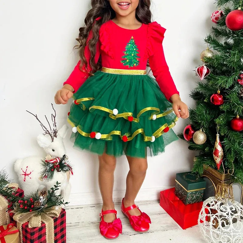 Costume da ballo per alberi per bambini-vesto da spettacolo per alberi di pino per ragazzi e ragazze, Costume Cosplay per alberi per natale e Halloween  200000532