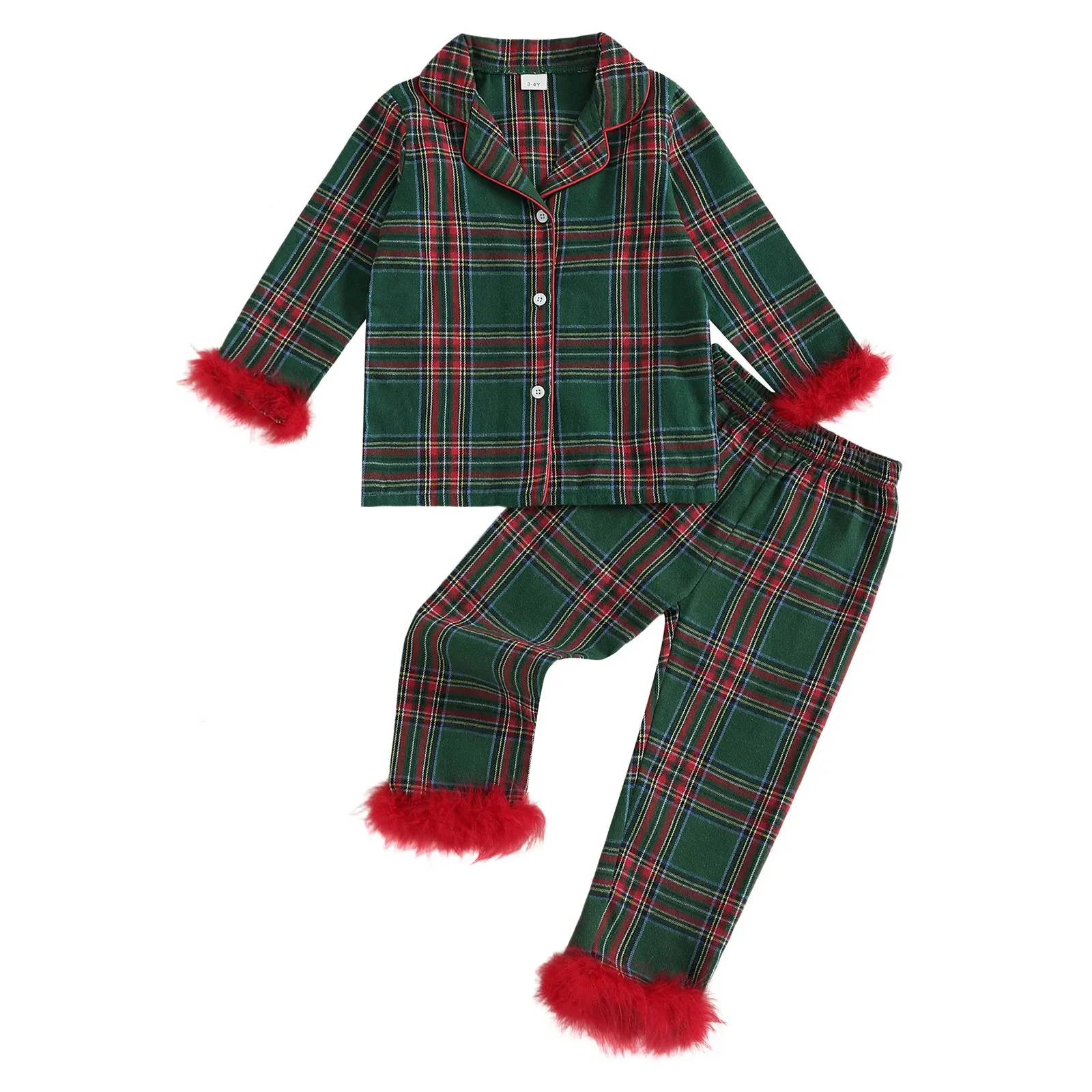 SHEIN ZzzCrew Set pigiama a maniche lunghe con stampa di anatre e