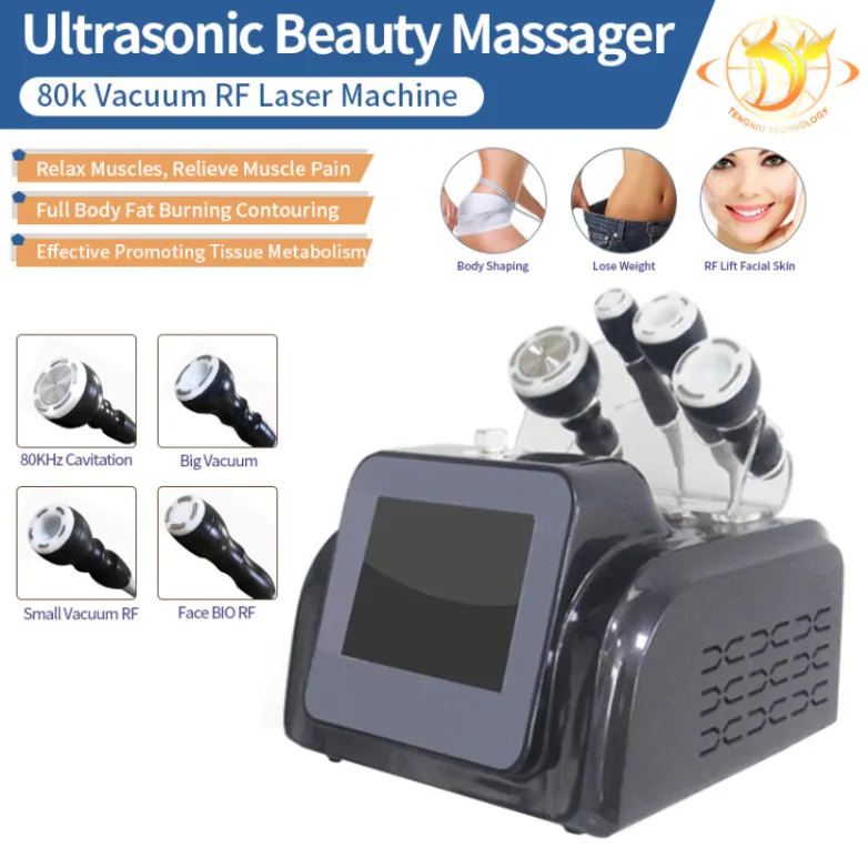 40K Ultrasonic Cavitation Slimming Machine with RF Vacuum System and ...