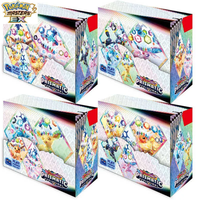 prismatic evolution english booster box Pokemon TCG: Scarlet & Violet Evolutions Pack (Random Art) Glittering gems and hidden patterns await at the end of the rainbow in the Pokmon TCG Pokemon English Cards Prismatic Evolutions