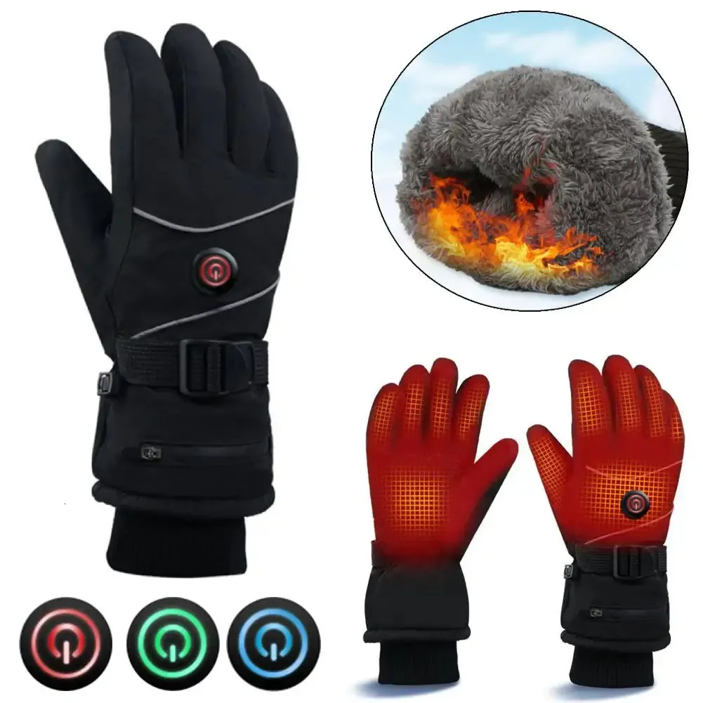 Guanti Invernali Touch Screen Donna - Termici A Maglia In Finto Cashmere, Con Interno In Pile, Per Esterno E Ufficio, Nero, Taglia Unica - 5