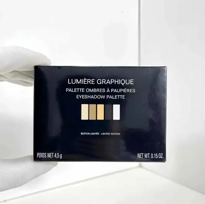 Lumiere Graphique Eyeshadow Palette 5 Long Lasting From