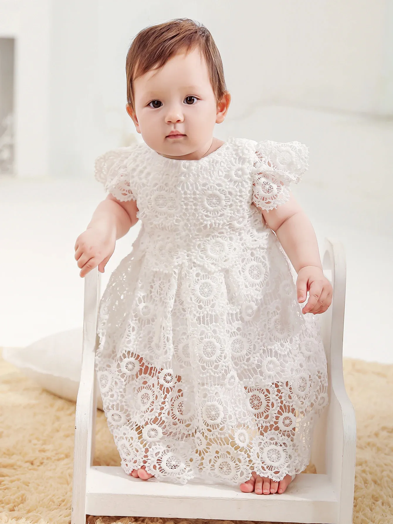 whit short dress Arlette Mini Dress