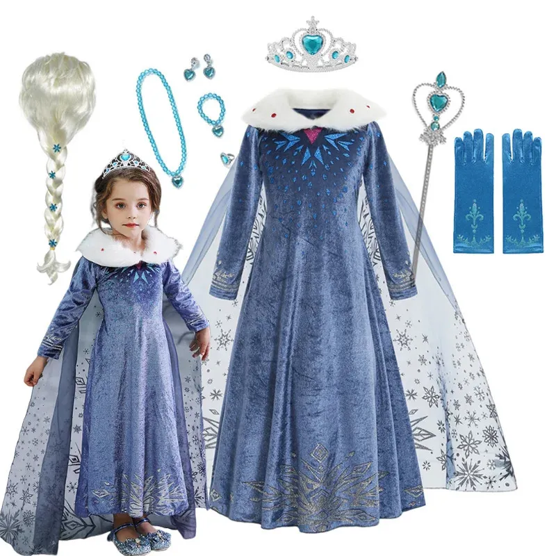 Elsa Dress For Girls Frozen Snow Queen Costume ... From Qida08, $17.96 | DHgate.Com Elsa Dress For Girls Frozen Snow Queen Costume ... From Qida08, $17.96 | DHgate.Com