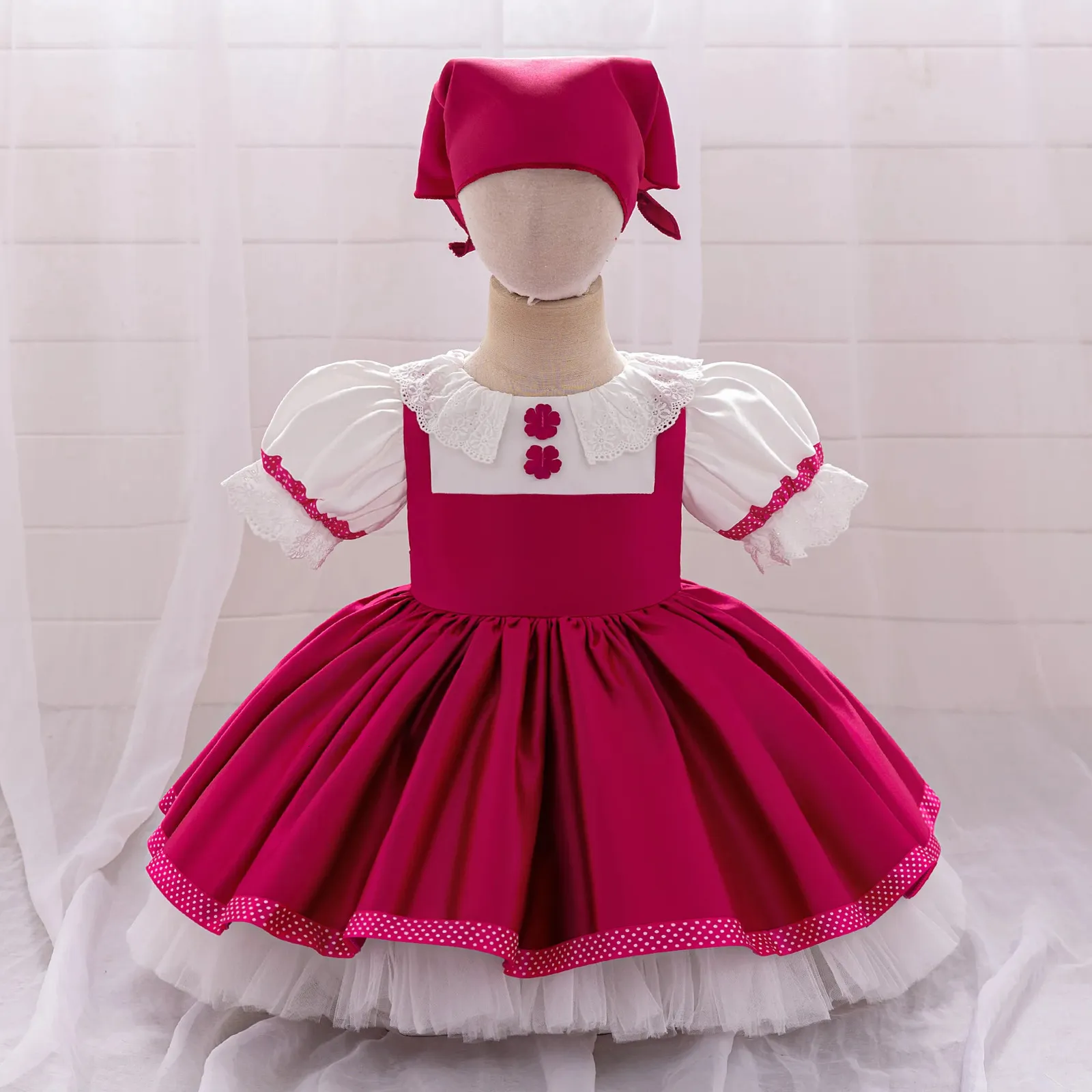 masha and the bear birthday dress Baby Girls Maid Costume Princess... From Huo07, $18.26 size:M / 6-8 Sweetheart Neckline Box Pleated colour_silver masha birthday dress themed parties