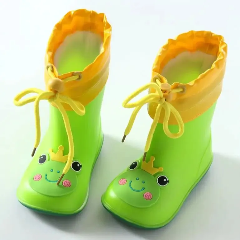 Stivali da Pioggia per Bambino Bambina Impermeabili Stivali Antiscivolo Stivali da Acqua Leggere Scarpe da Pioggia per Bambini Ragazze Ragazzi