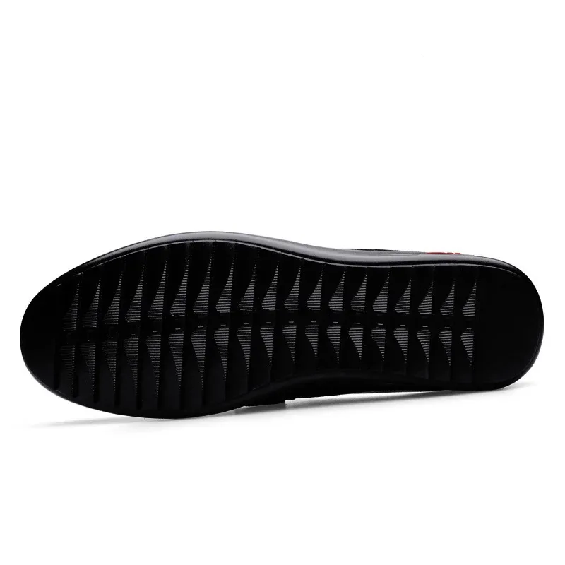 Men Casual Summer Hollow Out Mens Driving High Quality Male Business Shoes Half Slippers Genuine Leather Loafers 251217_vogvips.com