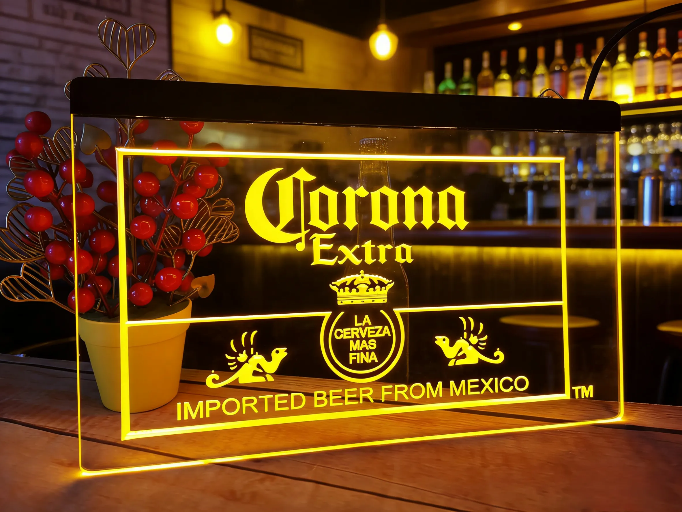 Corona Extra Neon Sign LED Light Mexican Beer Bar Decor For Home