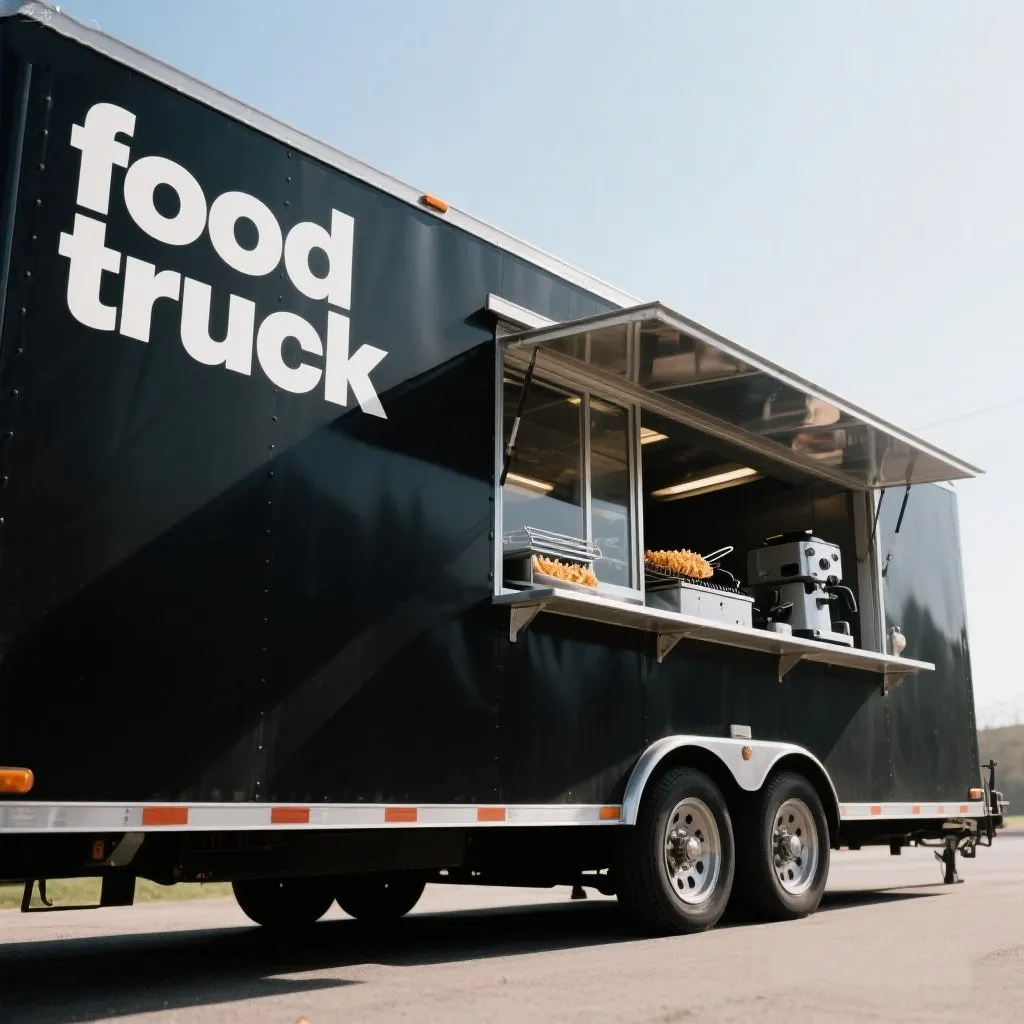 Fully Equipped Mobile Food Truck BBQ, Pizza & French Fry Catering ...