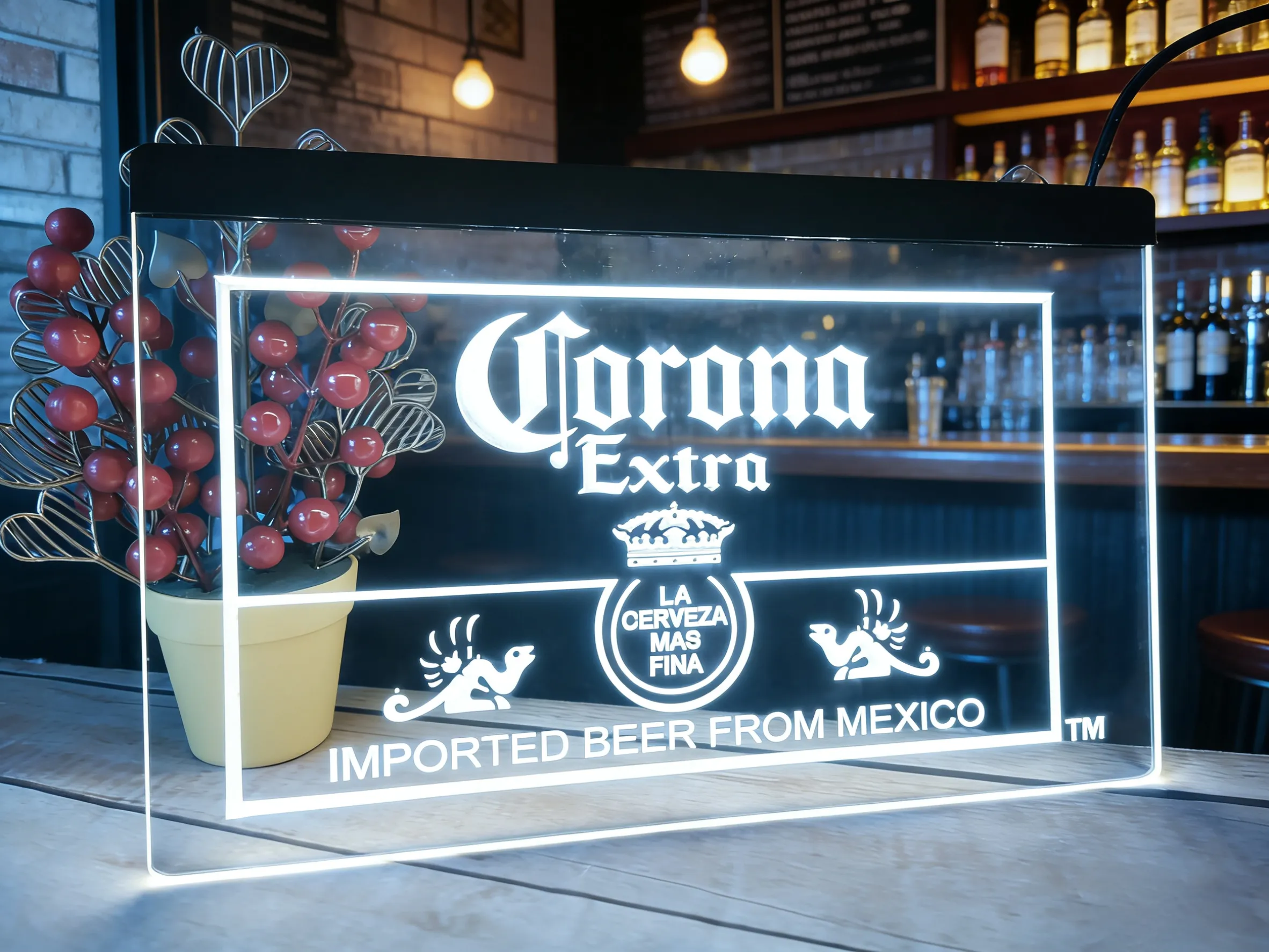 Corona Extra Neon Sign LED Light Mexican Beer Bar Decor For Home